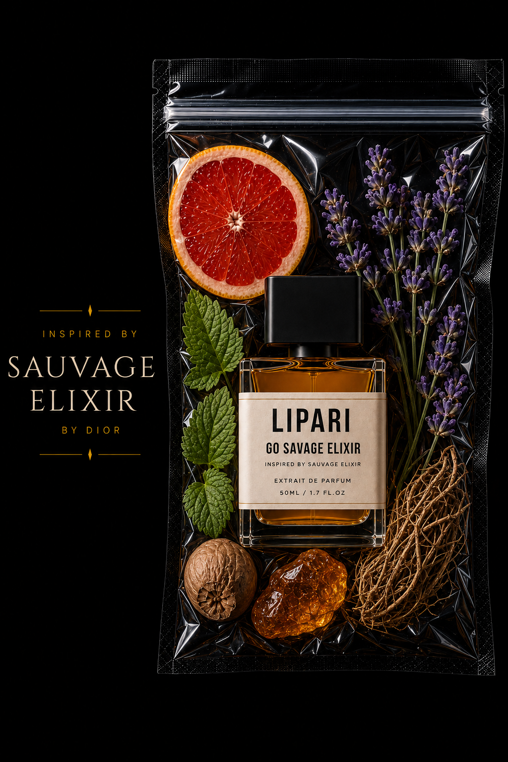 Go Savage Elixir Inspired By Sauvage Elixir By Dior