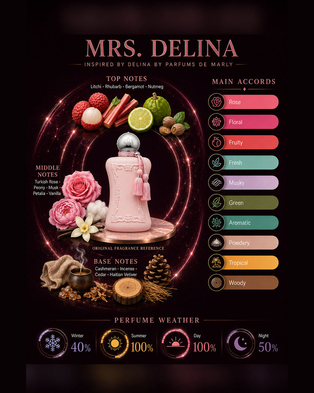 Mrs.Delina Inspired By Deline By De Marly