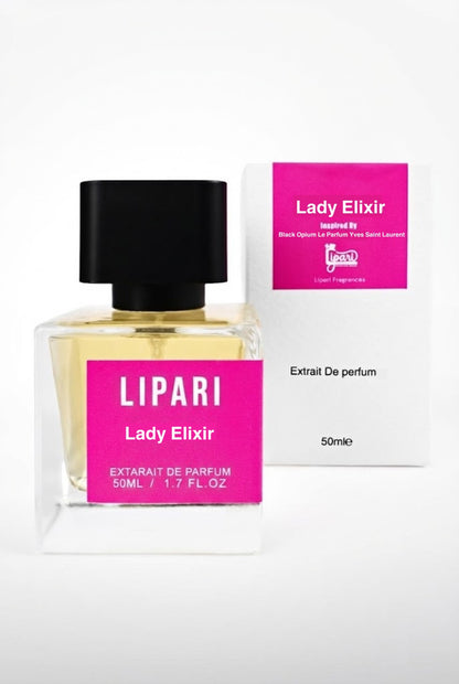 Lady Elixir Inspired By Opium Black Le Parfume Yves By Saint Laurent .