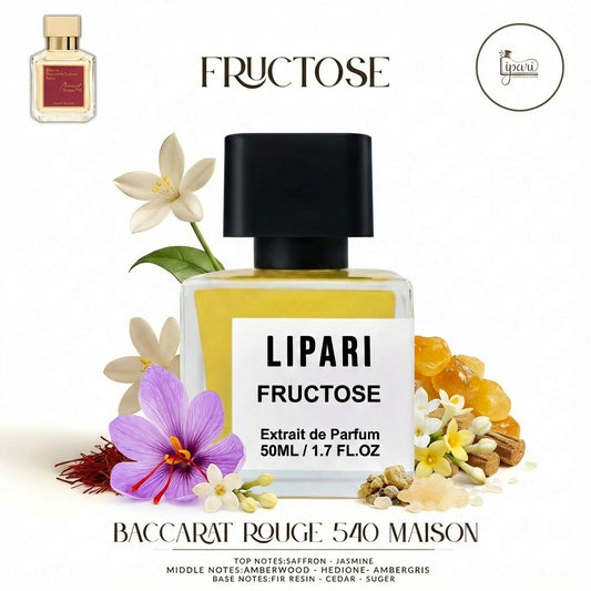 Fructose Inspired By Baccarat Rouge 540 Maison