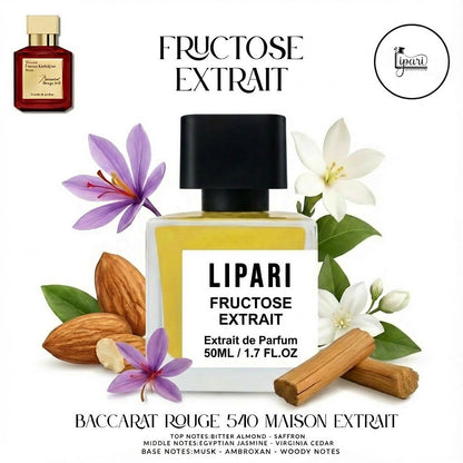 Fructose Extrait Inspired By Baccarat Rouge 540 Maison Extrait