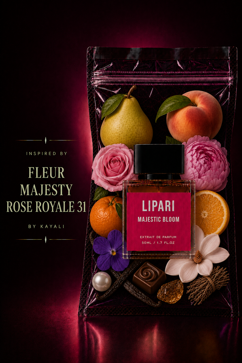 Majestic Bloom Inspired By Fleur Majesty Rose Royale 31 Kayali