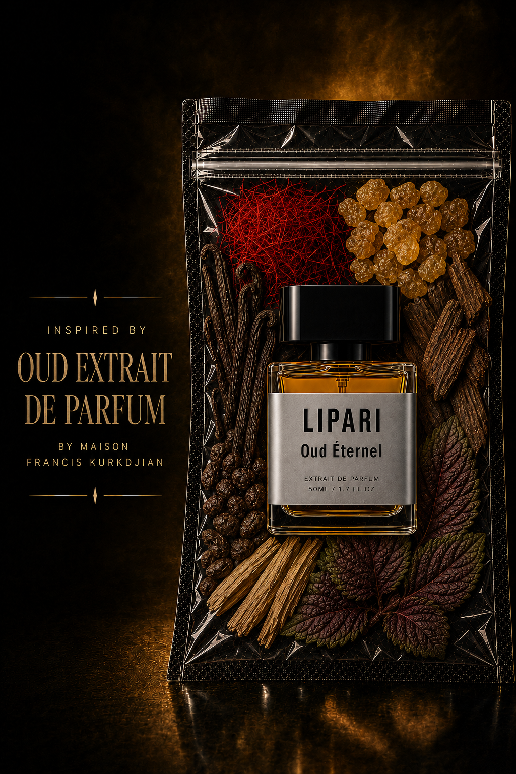 Oud Éternel Inspired By Oud Extrait de parfum Maison Francis Kurkdjian