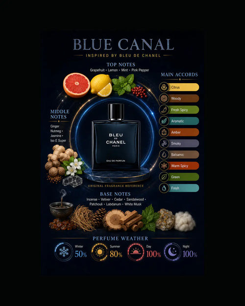 Blue Canal Inspired By Bleu de Chanel