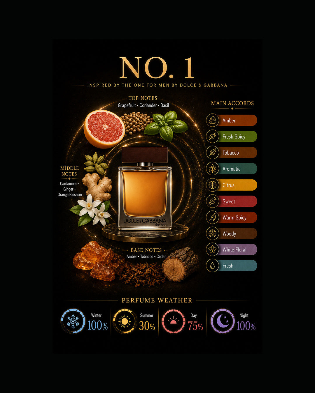 No.1 Inspired By The One Men By Dolce&Gabbana