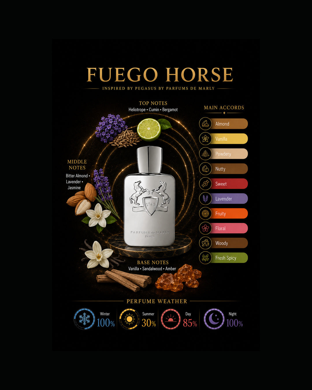Fuego Horse Inspired By Pegasus By De Marly