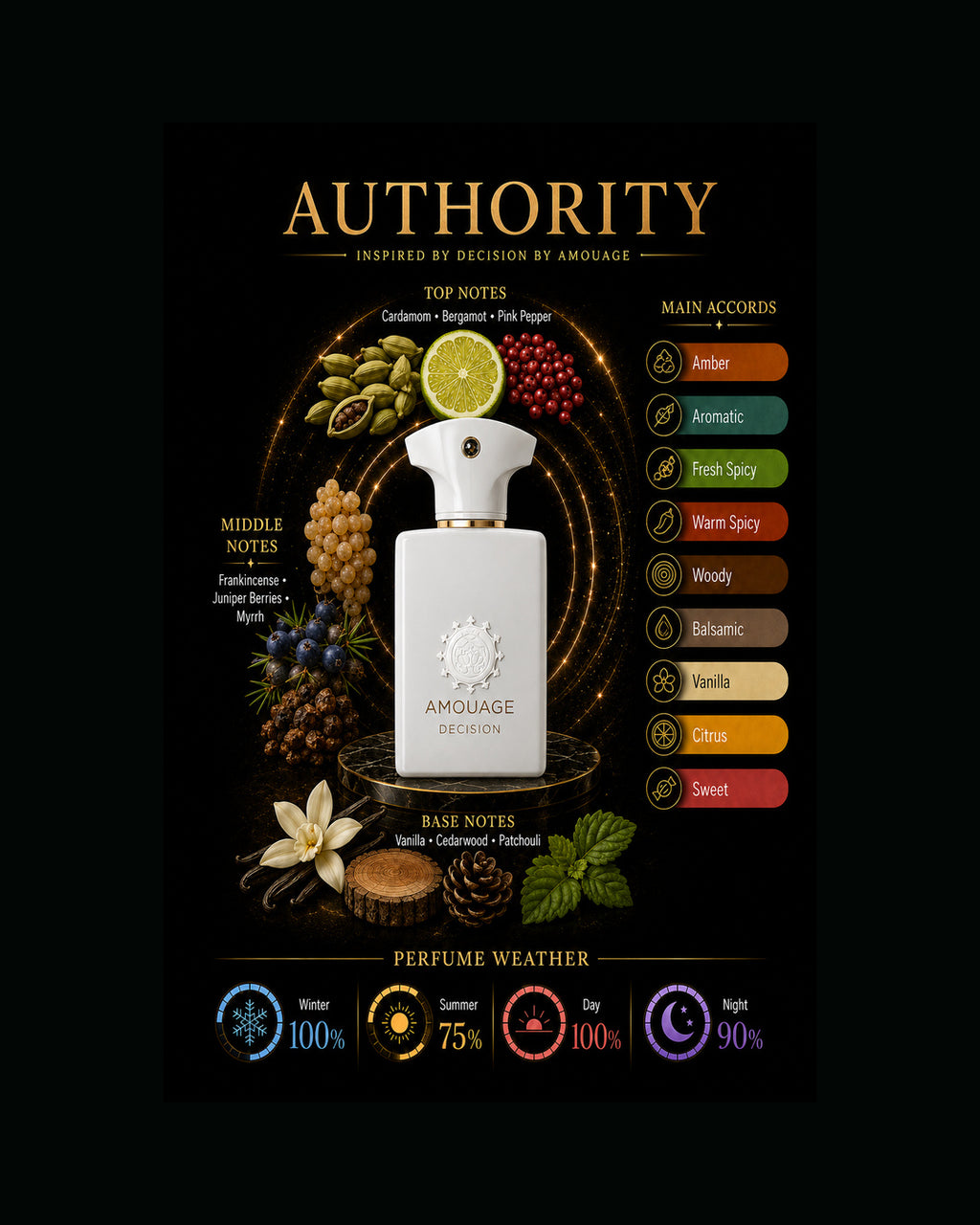 Authority Inspired By Decision Amouage