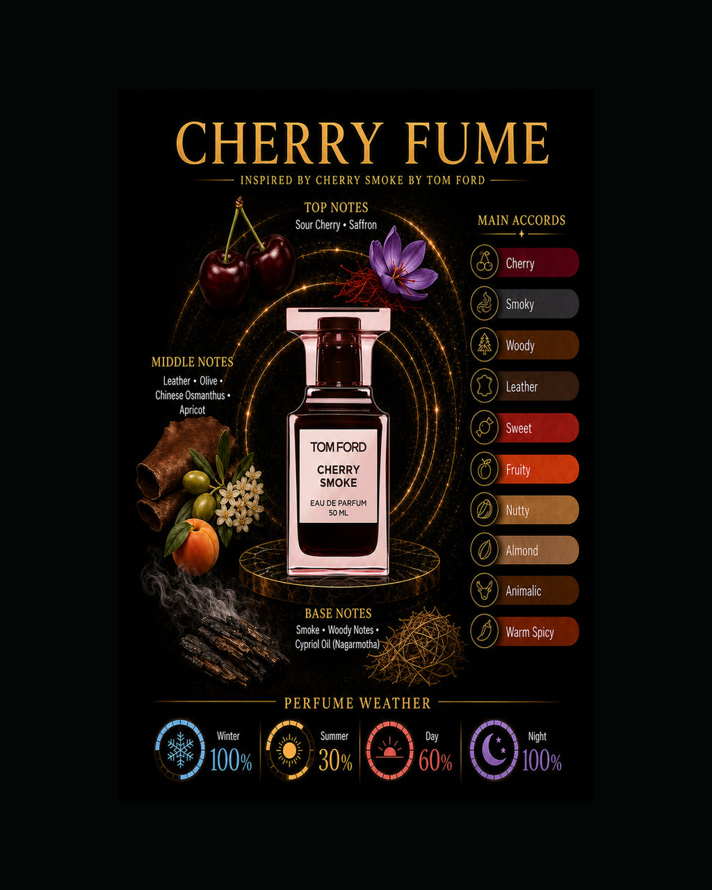 Cherry Fume Inspired By Cherry Smoke By Tom Ford