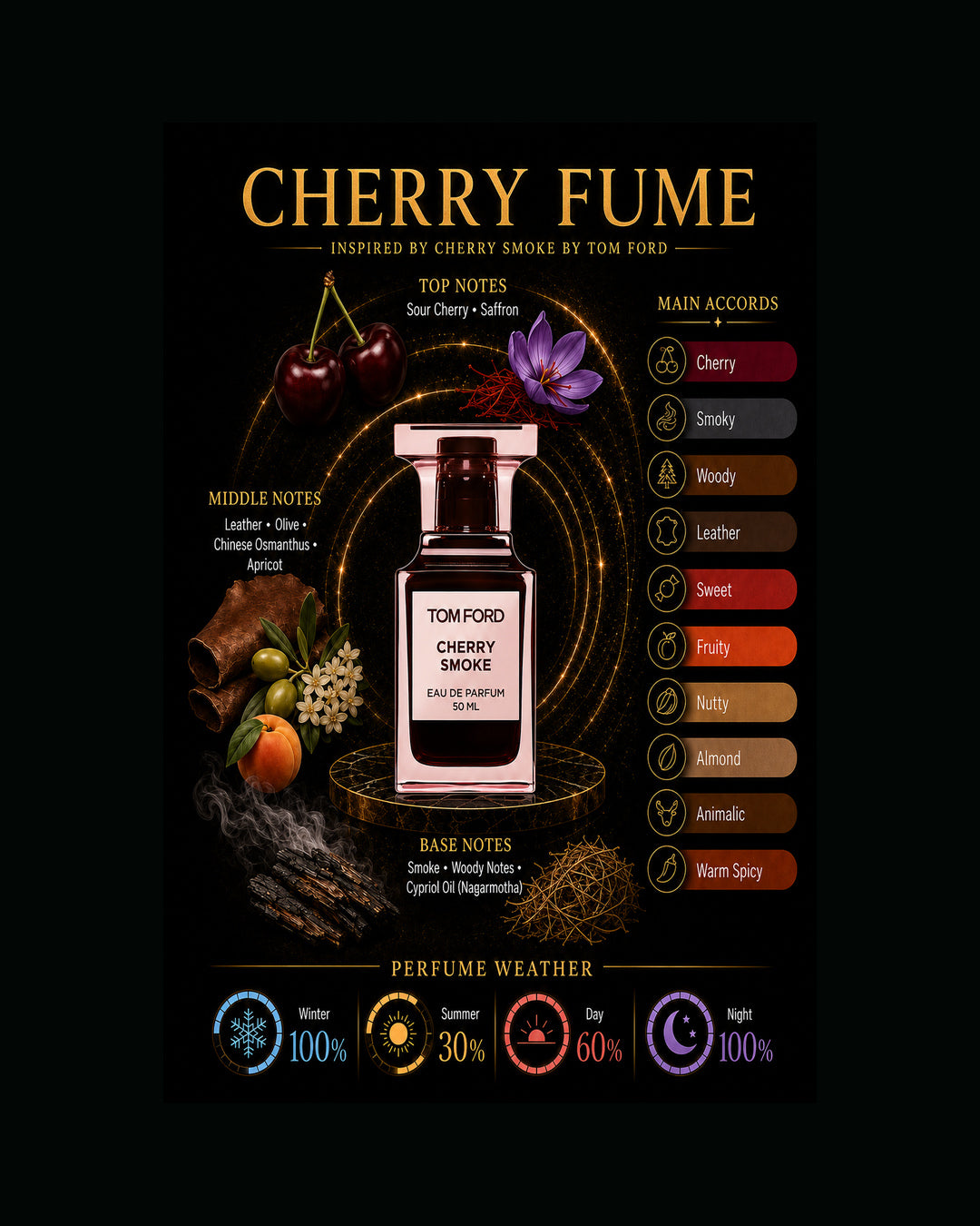 Cherry Fume Inspired By Cherry Smoke By Tom Ford