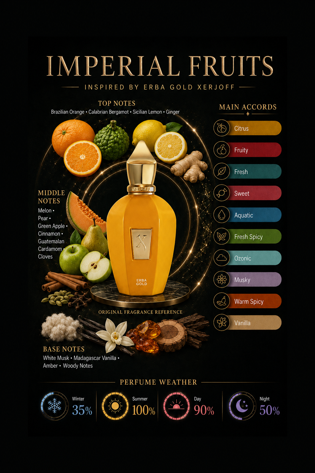 Imperial Fruits Inspired By Erba Gold Xerjoff