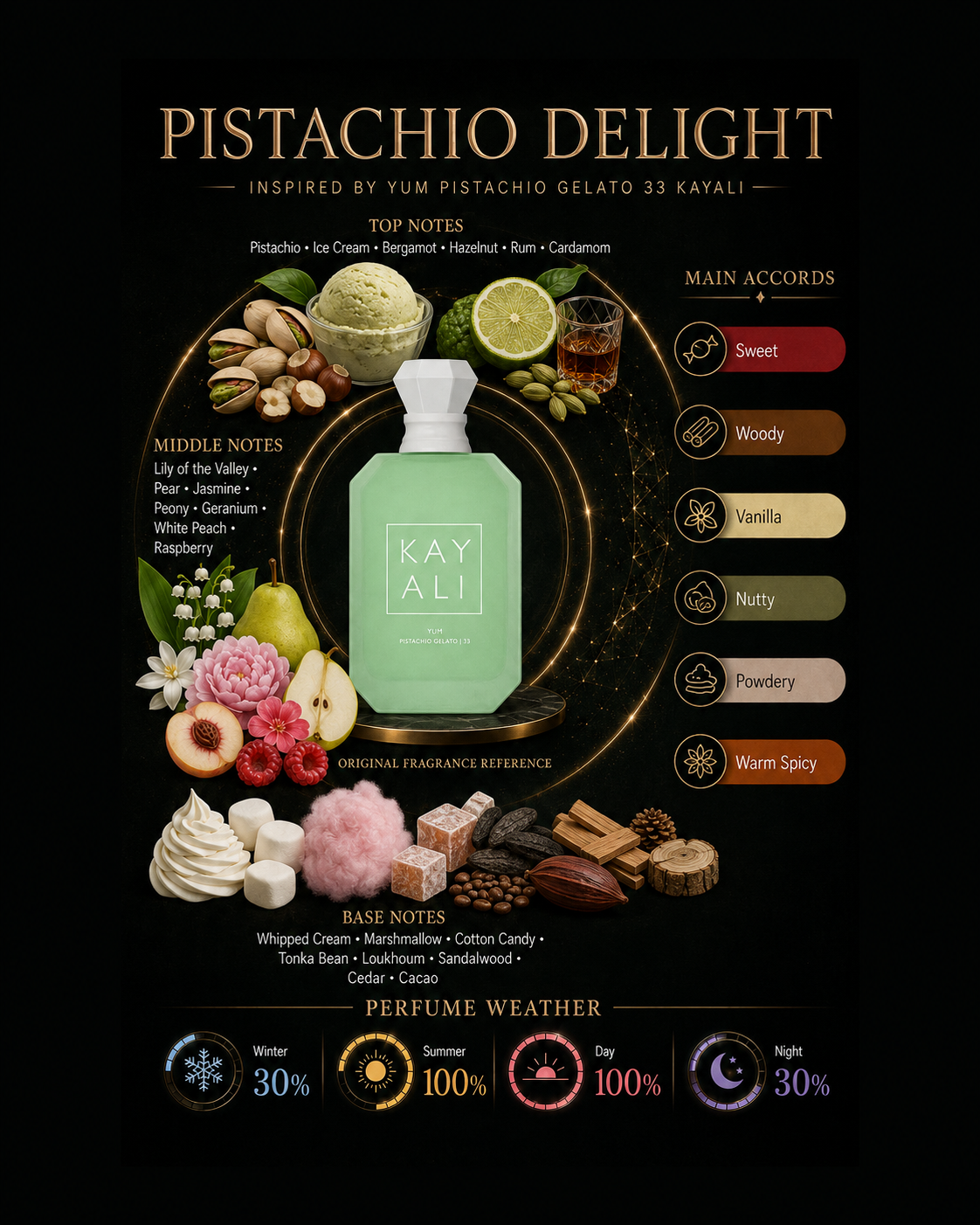 Pistachio Delight Inspired By Yum Pistachio gelato 33 kayali
