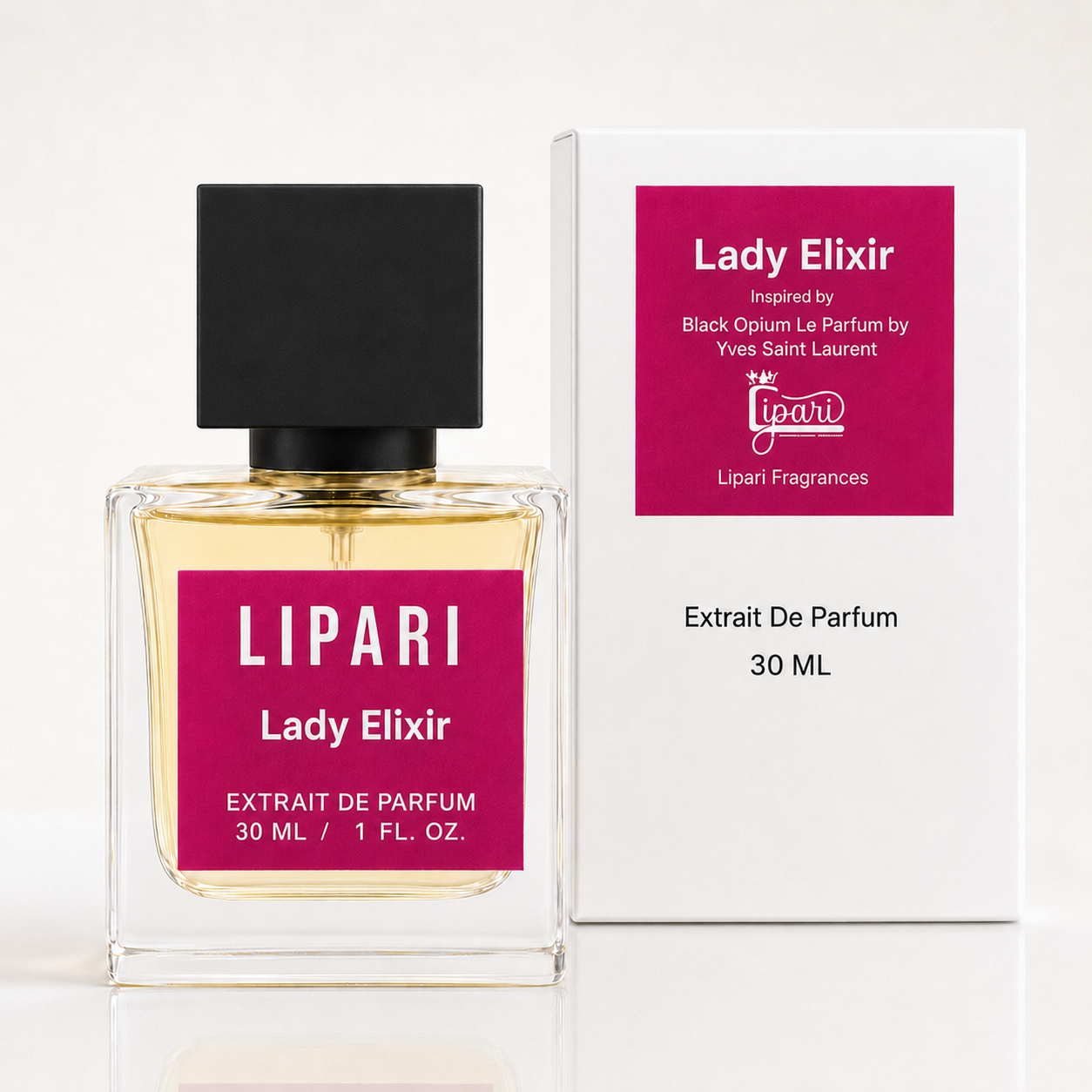 Lady Elixir Inspired By Opium Black Le Parfume Yves By Saint Laurent .