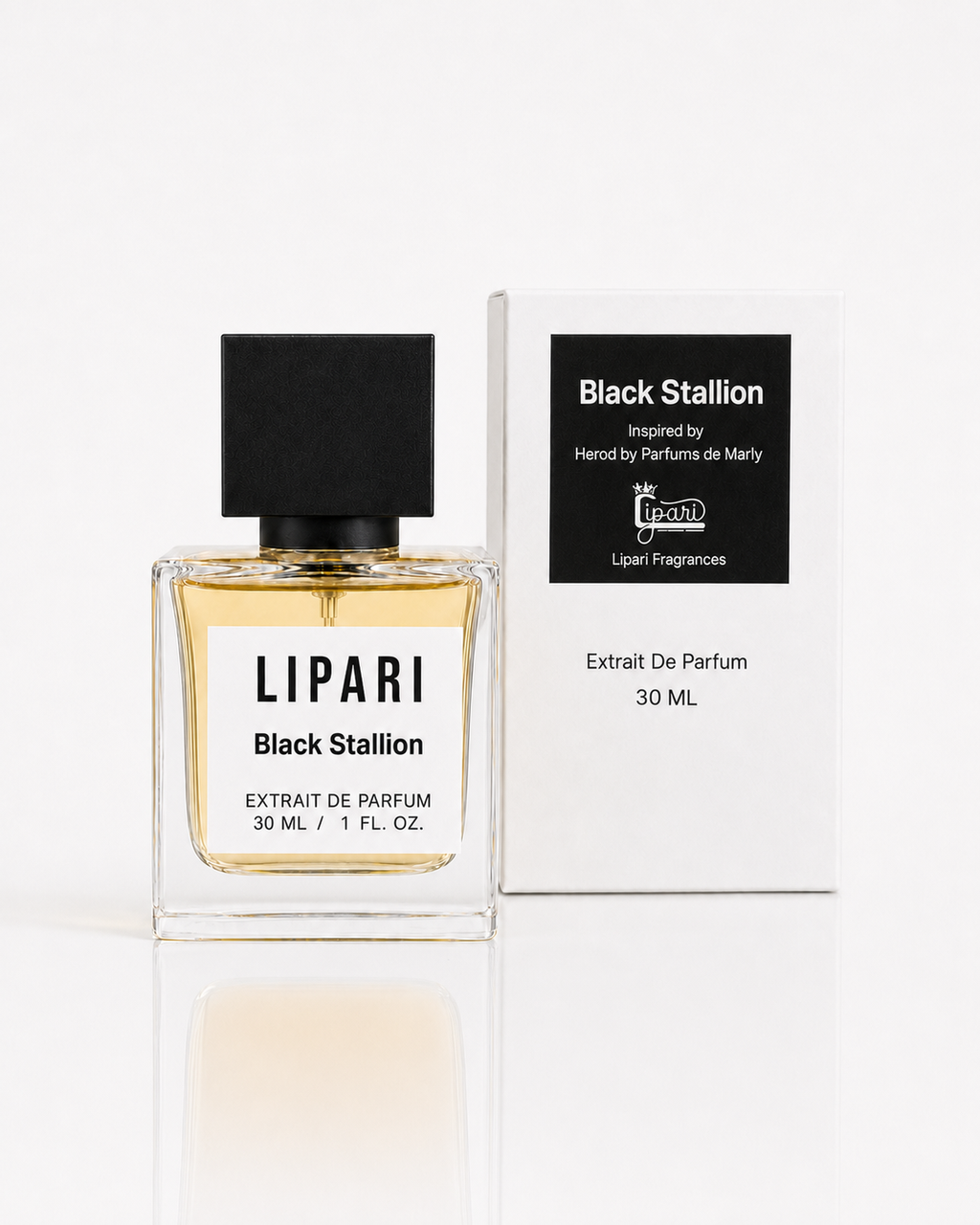 Black Stallion Inspired By Herod by De Marly
